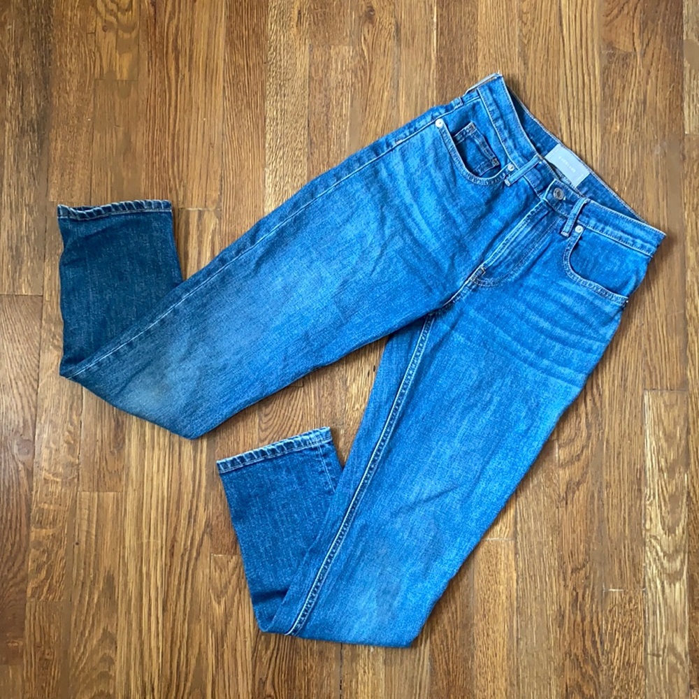 Everlane High Rise Straight Jeans